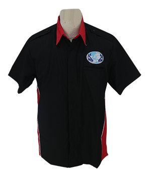 contoh baju seragam kerja warna hitam