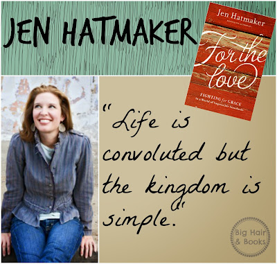 Jen Hatmaker quote from her new book For the Love