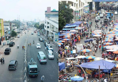 Foto Terbaru Tanah Abang Setelah Relokasi