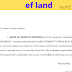 Sample of deed of sale of land