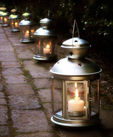 Whether they are lighting your way up the aisle decorating your reception 