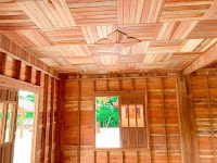 Hermosa cabaña de madera