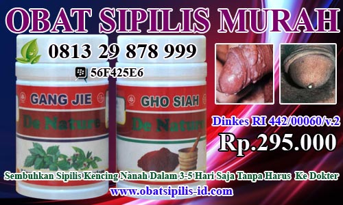 cara menghilangkan sipilis tanpa obat