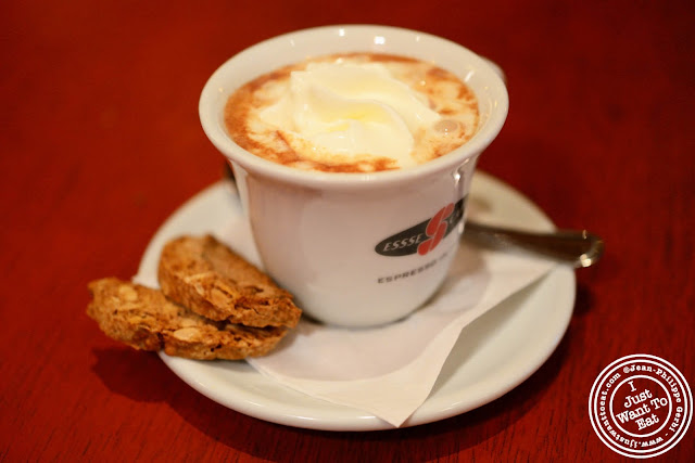 Image of Hazelnut hot chocolate at Otto Enoteca Pizzeria in NYC, New York - Mario Batali