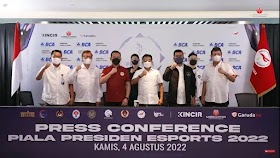 Kembangkan Ekosistem dan Industri Esports Nasional, Piala Presiden Esports 2022 Resmi Digelar