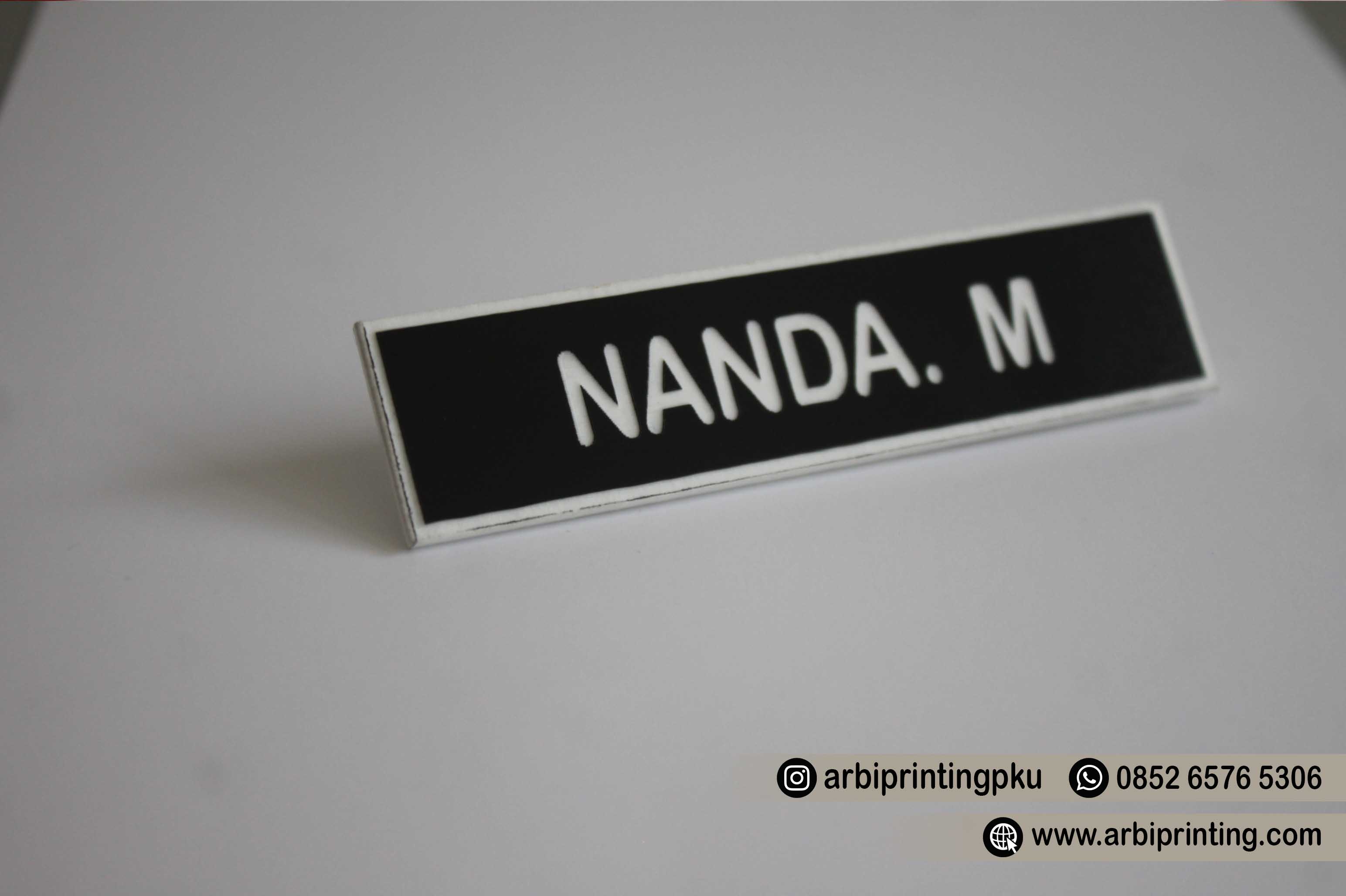 nametag pekanbaru