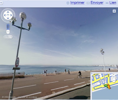 Google Maps Street View change d'interface