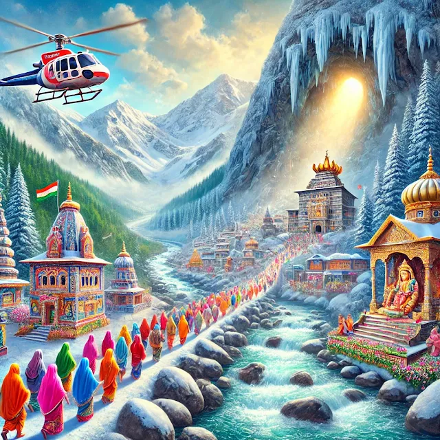 Amarnath Yatra By Helicopter