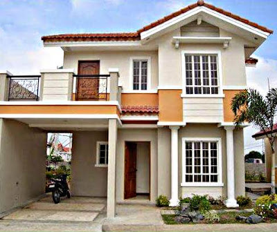 Model Desain Rumah Minimalis 2 Lantai Sederhana Mungil