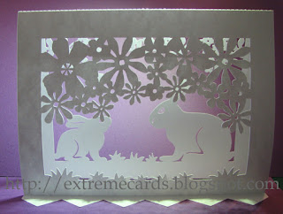 easter pop up card