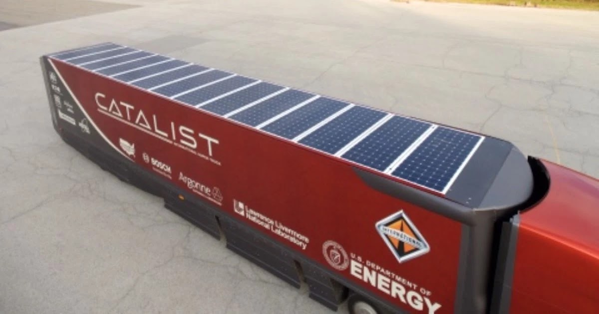 Newly Designed Solar-Powered Refrigeration Trucks Cut Carbon Emissions From Idling Diesel Engines