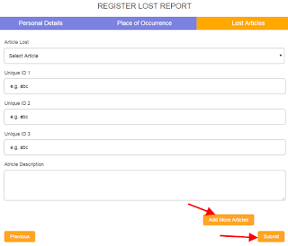 UP Police Lost Article Report Online Kaise Kare