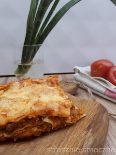 Lasagne z dynią i kaszą jaglaną