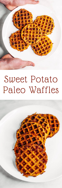 Sweet Potato Paleo Waffles