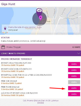 Cara Mendapatkan Kuota Gratis Axis