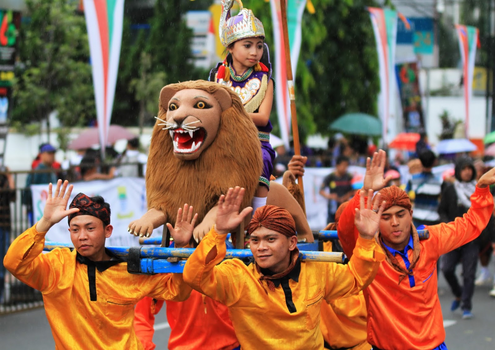 Sisingaan Kesenian Tradisional Subang Jawa Barat 