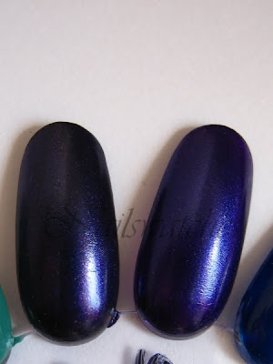 color club electronica nfu oh 117 purple shimmer dupe comparison nailswatches
