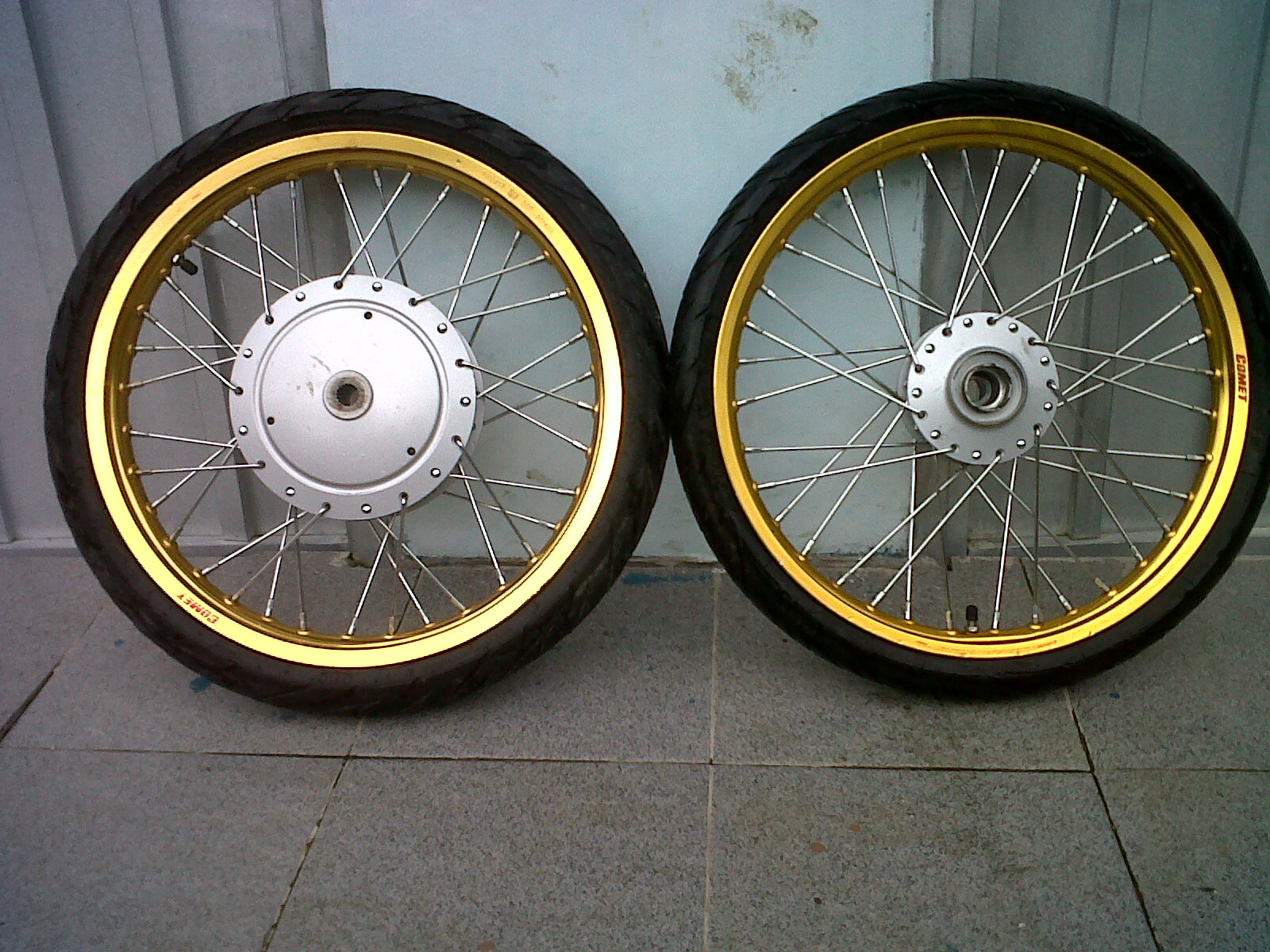  Velg Comet Gold di Ninja R RWBLOG