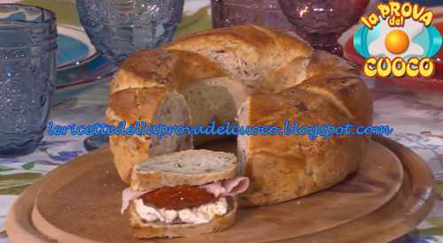 Treccia di pane aromatico ricetta Fulvio Marino