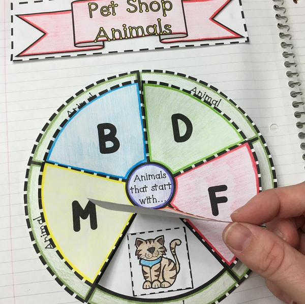 Kindergarten Wheel Foldables