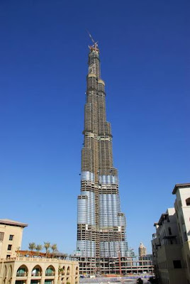 WORLD'S TALLEST BUILDING.........DUBAI Burj Dubai..........900 meters high. To be finally completed 2008 