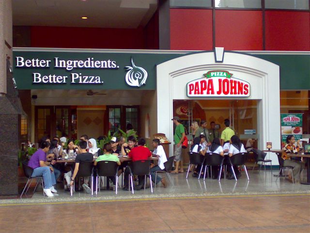 Papa John S Pizza Berjaya Times Square Kl
