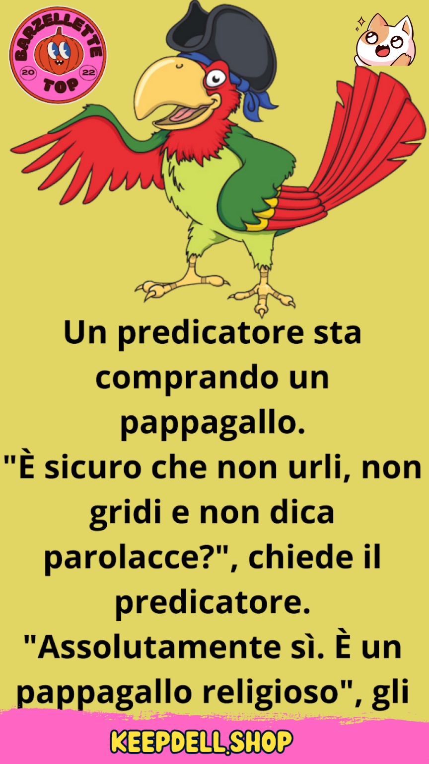 Il pappagallo prete del predicatore