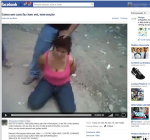 Facebook mostra vídeo de mulher sendo decapitada e não o retira do ar