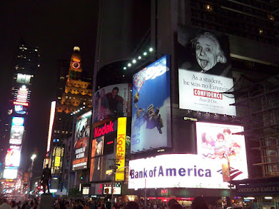 new york times square at night. new york time square at night.