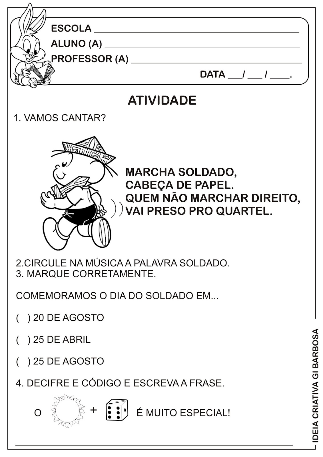 Unidade Escolar Walter de Carvalho Baptista/Educando Para a Vida