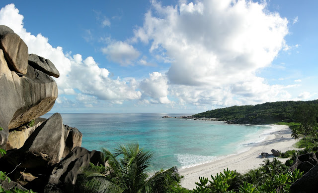 Playa de Grand Anse en La Digue