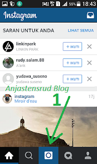 cara kirim foto dan video ke instagram