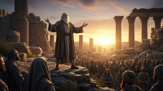 학개 2장 1절-9절, 나중 영광이 더 크리라 - 매일성경 큐티 새벽예배설교문