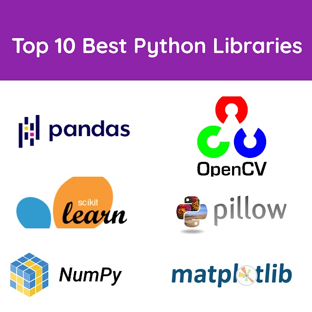  Best Top 10 python libraries | Python Libraries for jobs | Total Tech