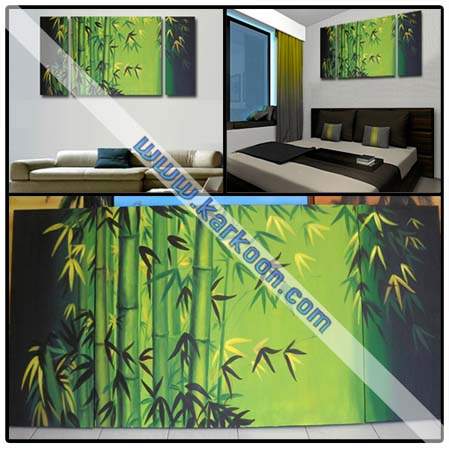Wall painting ideas for the living room and bedroom-9