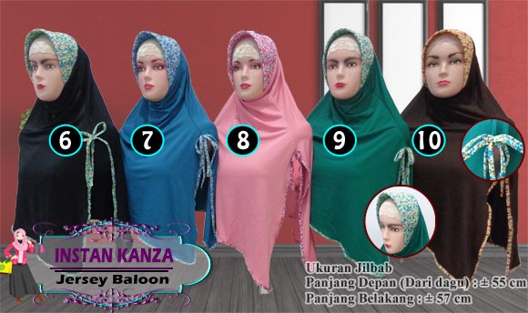  Jilbab instan terbaru model belah samping dan tali