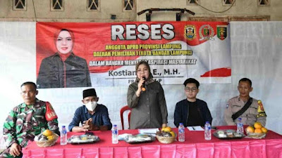 Gelar Reses, Kostiana Serap Aspirasi Masyarakat Kelurahan Sukamenanti