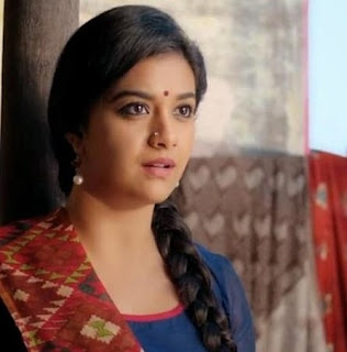 Keerthy Suresh in Blue Dress