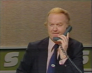 Archie Macpherson on the phone