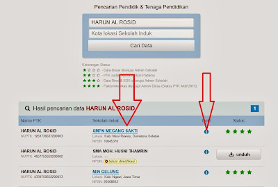 KEMDIKBUD untuk mengecek data NUPTK dengan alamat   Teknik BARU Cek Data NUPTK Individu & per Sekolah