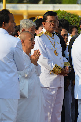 Prime Minister Hun Sen at Funeral of King Norodom Sihanouk, Phnom Penh, Cambodia