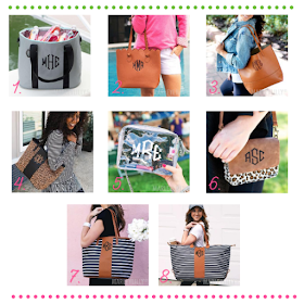 monogrammed bags from marleylilly.com