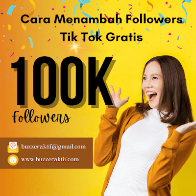 Cara Menambah Followers Tik Tok