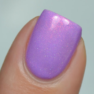 purple nail polish