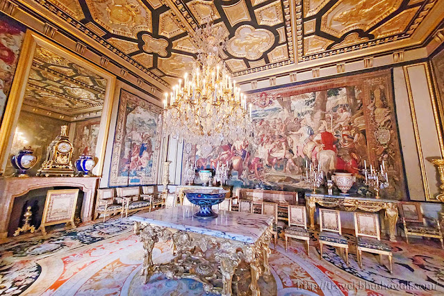 Tapestry Room Chateau de Fontainebleau