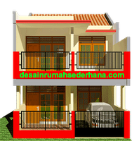 Gambar 3D Redesain Rumah KPR Type 21/72 -01