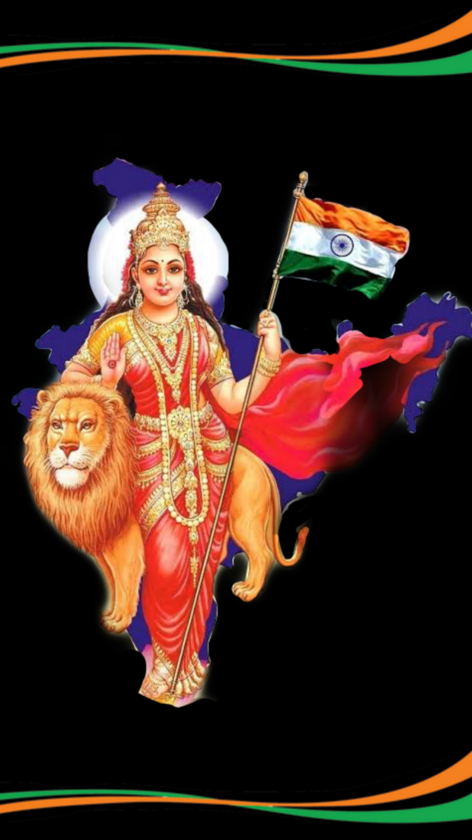 भारत माता वॉलपेपर डाउनलोड | bharat mata image wallpaper download