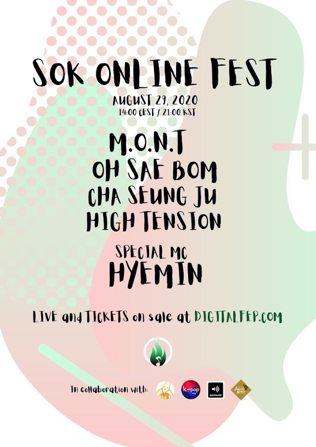 SoK Online Fest, el 29 de agosto'20