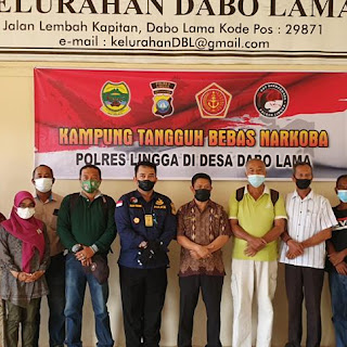 Kelurahan Batu Kacang dan kelurahan Dabo Lama Diremikan Menjadi Kampung Tangguh Anti Narkoba
