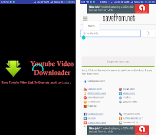 Download YouTube Downloader : SaveFrom.net for android apk